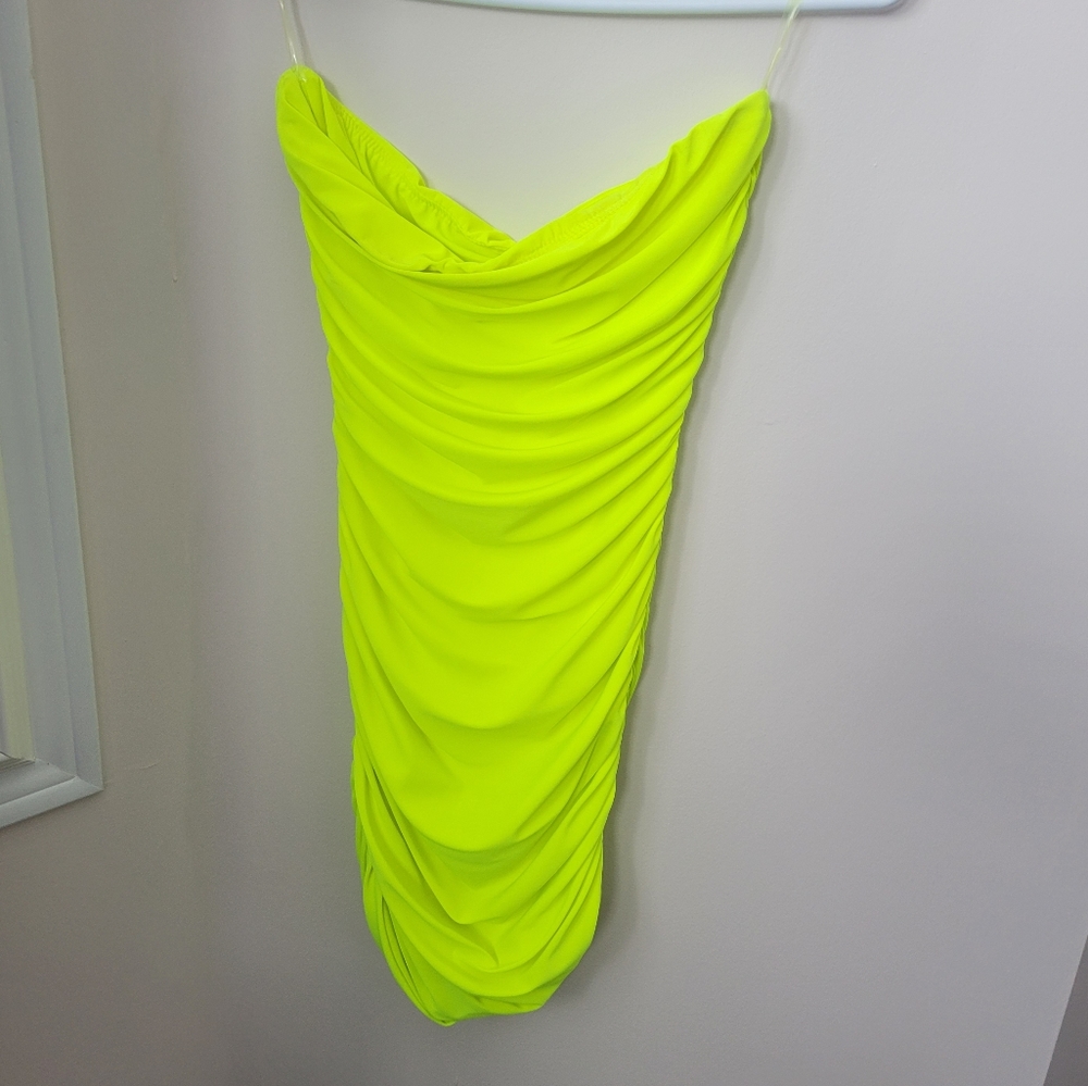 Neon Green Dress